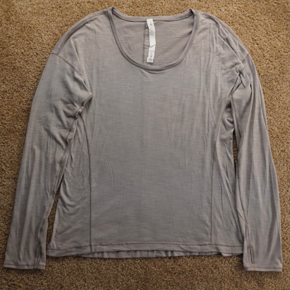 Lululemon Scoop Neck Long Sleeve